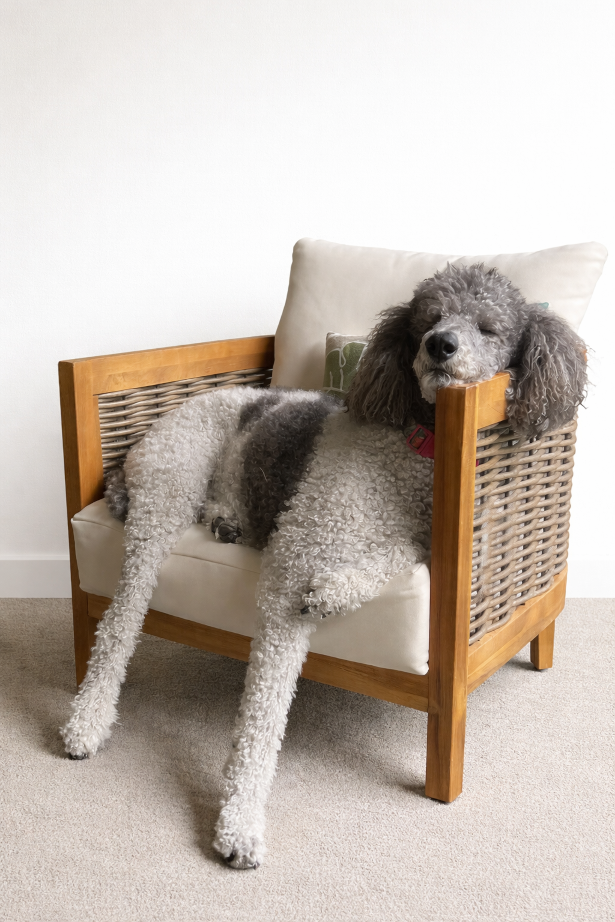 Dog in Chair